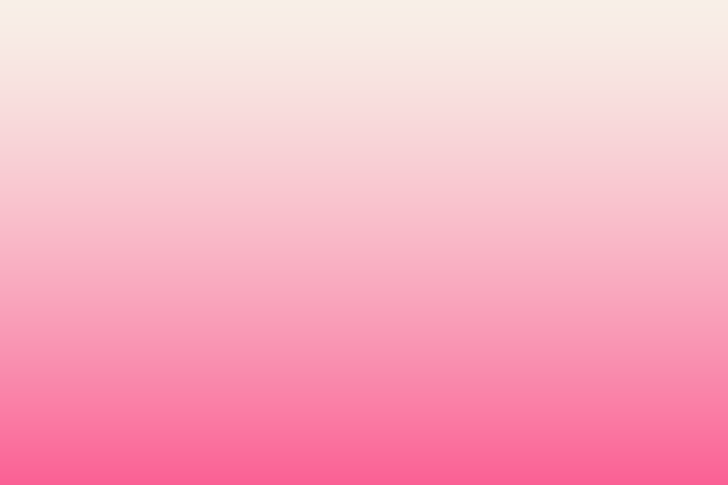 Soft pink gradient background transitioning from a light cream at the top to a vibrant pink at the bottom.